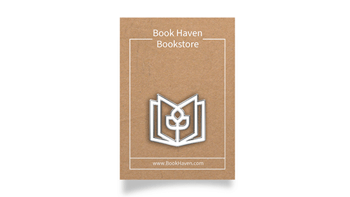Notebook with Book Haven Bookstore on the cover